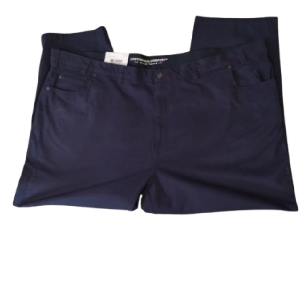 Harbor Bay Blue Chinos Classic Straight-Leg